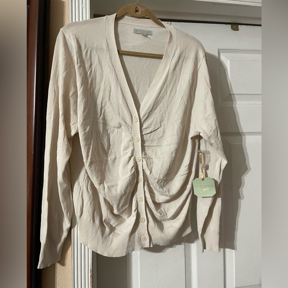 NWT Rye  Grass button down cardigan plus  size 1X 🪻🌸🌹BIN B